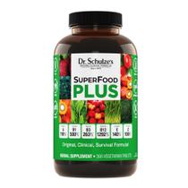 SuperFood Plus do Dr. Schulze Vitamina & Mineral Herbal Concentrado Nutrição diária e aumento da de energia Sem glúten e sem OGM vegano 390 Guias A embalagem pode variar