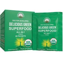 Superfood Powder Peak Performance Organic Greens, pacote com 20