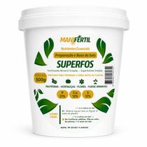 Superfos (fertilizante mineral simples superfosfato simples 21% 0,5kg)