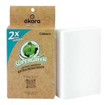 Supergreen esponja limpadora extra resistente Ákora