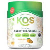 Supergreens Powder KOS Organic Superfood Gut Health 28 porções