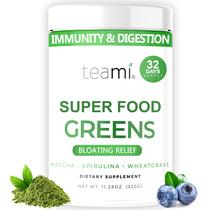 Supergreens Powder Teami Organic Super Greens 32 porções