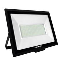 Superled Projetor Slim 300 Watts Preto 6500K - 3276 - OUROLUX