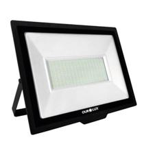 Superled Projetor Slim 300 Watts Preto 6500K - 3276 - OUROLUX