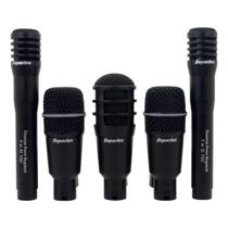 Superlux microfone DRK A3C2 drum set Conjunto 5 Peças Superlux microfone DRK A3C2 drum set Conjunto 5 Peças