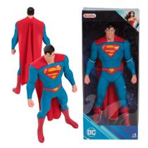 Superman Boneco Grande 45cm Rosita DC Comics Figura Ação