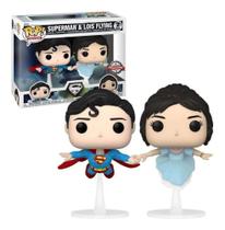 Superman E Lois Flying Pack 2 Exclsuivo Pop Funko Dc - Funko Pop