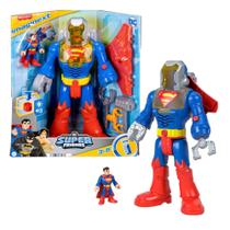 Superman Insider e Robô Exoesqueleto c/ Luz e Som - Fisher Price - Mattel