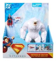 Superman O Filme Fortaleza da Solidão C/ 3 Bonecos Superman, Krypto E Yeti Sunny