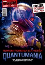 Superpôster mundo dos super-heróis - homem-formiga: quantumania arte c