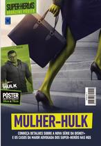 Superpôster mundo dos super-heróis - mulher-hulk - arte b