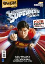 Superpôster mundo dos super-heróis - superman 1978 - arte b Superpôster mundo dos super-heróis - superman 1978 - arte b