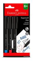 Supersoft Pen 1.0Mm C/3 Un Faber Castell