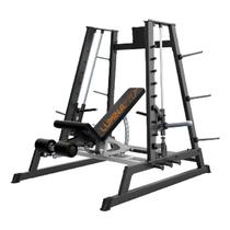 Supino 3 em 1 Com Hack System Power Smith Machine LT602 LuminaFit