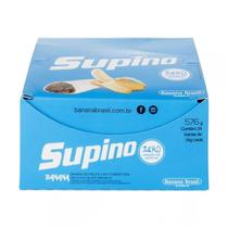 Supino Zero Banana e Chocolate Branco 24g x 24 - Banana Brasil