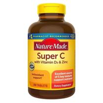 Suplementa Nature Mades Super C com vitamina D3 e zinco