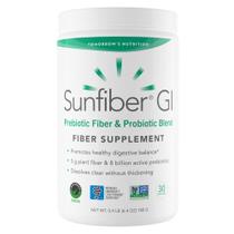 Suplementa o suprimento de 30 dias da Tomorrow's Nutrition Sunfiber GI