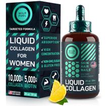 Suplementa peptídeos de colágeno líquido Wild Fuel 10.000 mcg