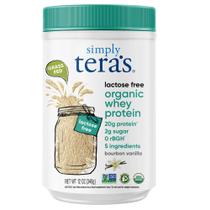 Suplementa simplesmente a proteína de soro de leite orgânica sem lactose