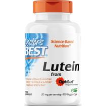 Suplemente a luteína Doctor's Best com OptiLut 20 mg 120 cápsulas Suplemente a luteína Doctor's Best com OptiLut 20 mg 120 cápsulas
