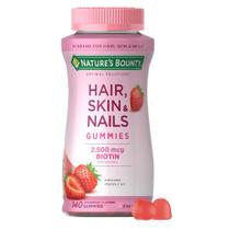 Suplemente as gomas Nature's Bounty com biotina 140 ct