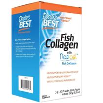 Suplemente o colágeno de peixe Doctor's Best com Naticol 30 Sticks