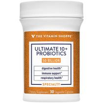Suplemente o Vitamin Shoppe Ultimate 10+ Probióticos 50B CFUs