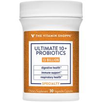 Suplemente os probióticos Vitamin Shoppe Ultimate 10+ Suplemente os probióticos Vitamin Shoppe Ultimate 10+