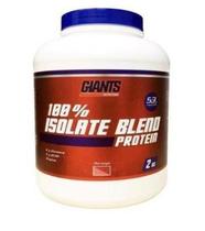 Suplemento 100% Isolate Blend Protein Morango 2kg - Giants Nutrition