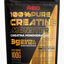 Suplemento 100% Pure Creatina Monster Supplement Store Refil 100g