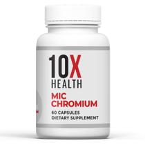 Suplemento 10X Health MIC Chromium com colina 60 cápsulas Suplemento 10X Health MIC Chromium com colina 60 cápsulas