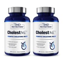 Suplemento 1MD Nutrition CholestMD com extrato de folha de oliveira 120 cápsulas Suplemento 1MD Nutrition CholestMD com extrato de folha de oliveira 120 cápsulas