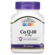 Suplemento 21st Century Co Q10 30 mg (cápsulas, 45 unidades)