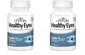 Suplemento 21st Century Healthy Eyes com Luteína 60 Comprimidos Suplemento 21st Century Healthy Eyes com Luteína 60 Comprimidos
