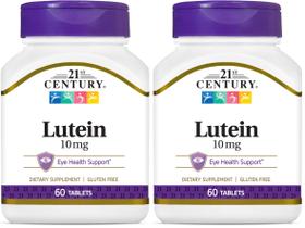 Suplemento 21st Century Luteína 10 mg Tabletas 60 Unidades (x2)
