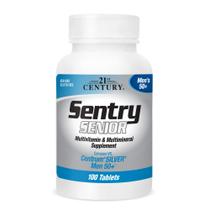 Suplemento 21st Century Sentry Senior Men 50+ - 100 Comprimidos
