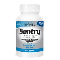 Suplemento 21st Century Sentry Senior Men 50 Plus 100 comprimidos