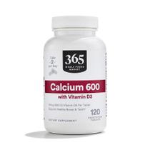 Suplemento 365 da Whole Foods Market Calcium com vitamina D3