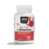 Suplemento 365 da Whole Foods Market L-Glutamina 500 mg 100 ct