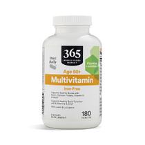 Suplemento 365 da Whole Foods Market Mature Adult 180 comprimidos