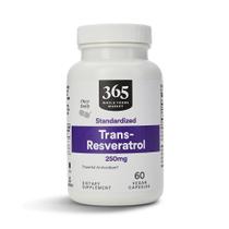 Suplemento 365 da Whole Foods Market Transresveratrol 250mg