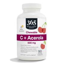 Suplemento 365 da Whole Foods Market Vitamina C 500 mg 90 comprimidos Suplemento 365 da Whole Foods Market Vitamina C 500 mg 90 comprimidos