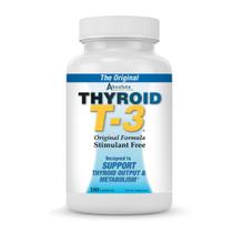 Suplemento Absolute Nutrition Tiróide T-3 180 cápsulas