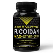 Suplemento Absonutrix Fucoidan - Extrato de Alga Marrom Pura - 120 Cápsulas