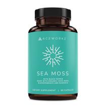 Suplemento ACEWORKZ Irish Sea Moss Capsules 60 cápsulas