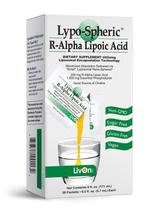 Suplemento Ácido R-alfa-lipóico liposférico da LivOn Laboratories Suplemento Ácido R-alfa-lipóico liposférico da LivOn Laboratories