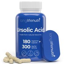 Suplemento Ácido Ursólico LongLifeNutri 300 mg 180 cápsulas
