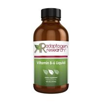 Suplemento Adaptogen Research Vitamina B6 50 mg com magnésio e zinco 120 ml