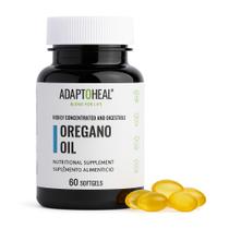 Suplemento ADAPTOHEAL, óleo de orégano, 60 cápsulas gelatinosas veganas, não transgênicas