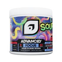 Suplemento Advanced Focus 2.0 Sabor Sour Gummi Worm 160 g Suplemento Advanced Focus 2.0 Sabor Sour Gummi Worm 160 g